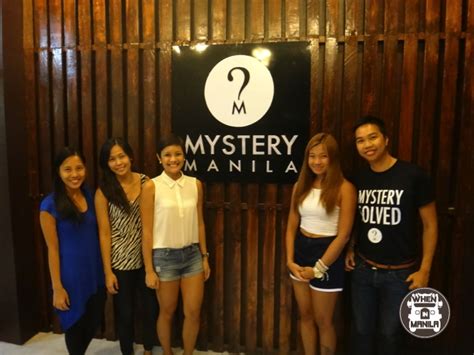 Mystery Manila: 1 Room, 1 Mystery, 1 Hour, 1 Way Out.